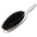 Kaynak Saç Tarağı Premium Seri Oval Kürek Saç Açma Tarama Fırçası, Galvanik, Kaynak - Gümüş