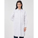 Kayra %100 Pamuklu Nakış Işlemeli Tunik 71005 - 38 - 0002 - Beyaz