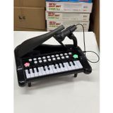 Kayra 25 Tuşlu Mikrofonlu Minyatür Piyano Müzik Ses Efektleri 29 Cm Mini Org