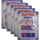 Kayra 5 Tek Kanat Cırtlı Sineklik Tül 75X125 cm Yırtılmaya Dayanıklı Kolay Montaj