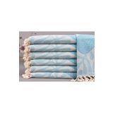 Kayra Export Peştemal Turkuaz Kurulama Bezi Peştemal Küçük Boy 45x95 Cm Pamuk