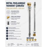 Kayra Grup Su Armatürleri Metal Taharat Çubuğu 34CM