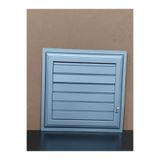 KAYRA LEATHER CRAFT Havalandırma Menfezi Wc Banyo Tuvalet Menfez Plastik Panjur Gri 35X35 cm