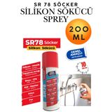 KAYRA LEATHER CRAFT Silikon Sökücü Sprey 200 ml - Derz, Etiket, Yapışkan, Conta Leke ve Kalıntı Temizleyici Sprey - Mutfak Banyo Cam Metal Yüzeyler İçin Hızlı Etkili Temizlik Solüsyonu Fayans Banyo Derz Temizleme Sprey