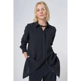 Kayra Patı Gizli Modal Basic Tunik Siyah KA-SZ-21525