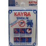 Kayra Sineklik 130x150 cm Çift Kanat Beyaz Tül Pencere Sinek Tutucu Ağ
