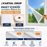 Kayra Tek Kanat Pencere Tül Sineklik - 125X75 Cm