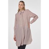 Kayra Uzun Basic Tunik Bordo