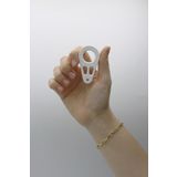 Kayrambit Anahtarlık Keyrambit Rulmansız Komple Plastik Beyazzs, qw3bwqedrf