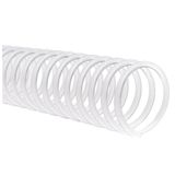 Kayreb Şeffaf 100 Adet 10 mm Spiral Plastik Helezon