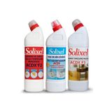 Kaysan Kimya Solixel Banyo Tuvalet Temizleme 950ml Fayans Ve Derz Dolgu Temizleme 950ml Mermer Temizleme 950ml
