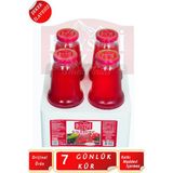 Kayseri Pazarı Gilaburu Şekersiz 4 lt Meyve Suyu 1000 ml Cam Şişe ile Sağlıklı Seçim