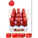 Kayseri Pazarı Gilaburu Suyu Nektarı 20 Gün Kullanım 1 L X 12 Adet Şeker İlavesiz