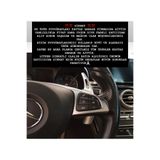 kaytaz MERCEDES 2015+ F1 KULAKÇIK PADDLE SHİFT GÜMÜŞ W205 W213 W117 W176