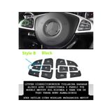 kaytaz MERCEDES DİREKSİYON TUŞ KAPLAMA W205 W117 W176 X156 SOL TARAFI İBARELİ MODEL