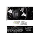 kaytaz MERCEDES W205 DİREKSİYON TUŞ KROM KAPLAMA SET W205 W117(FL) W176(FL) OK İBARELİ