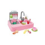 Kayyum Oyuncak 30 Parça Modern Lavabo Oyuncak Iq Geliştirici Oyuncak Sulu Bulaşık Seti