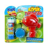 Kayyum Oyuncak Balık Köpük Tabancası - Kırmızı