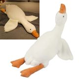Kaz Peluş Yastık, Peluş Yastıklar Doldurulmuş Hayvanlar Yastık Yetişkinler Için Sevimli Kaz Doldurulmuş Hayvan Ofis Kullanımı İçin Yumuşak (50cm)