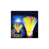 Kazan Hobi 1000 Adet Renkli Glow Stick Neon Fosforlu Bileklik Kolye - Çok Renkli