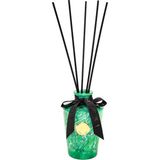 Kazan Hobi 130 ml Yeşil Batik Cam Şişe Vanilya Sandal Oda Kokusu