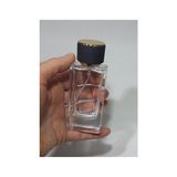 Kazan Hobi 2 Adet 50 ml Gold Siyah Kapaklı Cam Sprey Kolonya Şişesi, PRFM-0027132 - Renkli