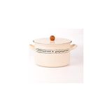 Kazan Hobi 22 cm Emaye Süt, Fırın ve Haşlama Tenceresi - Çok Renkli - 10 x 10 cm