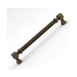 Kazan Hobi 224 mm Sarı Metal 22.4 cm Talas Çizgili Antik Kulp Mobilya Çekmece Mutfak Dolabı Dolap Kulpları Kulb - Çok Renkli