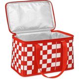 Kazan Hobi 25L Taşınabilir Icebox Soğutucu Buzluk – Kamp, Piknik, Plaj ve Seyahatler Için Termal Soğuk Tutucu Çanta, Ergonomik Taşıma Saplı, Hafif ve Sızdırmaz Tasarım, Outdoor Kullanıma Uygun