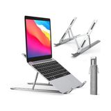 Kazan Hobi 2in1 Katlanabilir Taşınabilir Alüminyum Dizüstü Bilgisayar Standı, Ayarlanabilir 7 Kademeli - Çok Renkli - 10 x 10 cm