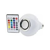 Kazan Hobi 2'si 1 Arada Bluetooth Hoparlörlü Rgb LED Ampul - Uzaktan Kumandalı, Renk Değiştiren Akıllı Müzik Çalar Lamba