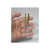 Kazan Hobi 3 Adet Boş Gold Renk Spreyli Kolonya Şişesi, Doldurulabilir Cep Cam Parfüm Şişesi 5 Ml, 8697431797243 - Renkli