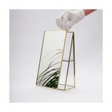 Kazan Hobi 30X20X8 cm Pirinç Gold Masaüstü Makyaj Aynası, Dekoratif - Renkli