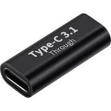 Kazan Hobi 3352 Type C USB 3.1 Dişi Çevirici, Type C Dişi - Type C Dişi, 3.1 Yüksek Hızlı Veri Aktarımı Desteği (10GBPS), Çift Yönlü Alüminyum Alaşımlı Adaptör - Çok Renkli