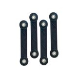Kazan Hobi 4 Adet Beşik Sallama Aparatı Siyah 15.5 cm - 10 x 10 cm - Renkli
