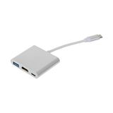 Kazan Hobi 4962 USB 3.1 Type-C To HDMI ve USB 3.0 Dönüştürücü Adaptör Kablosu, Laptop Için - Çok Renkli