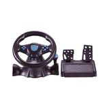 Kazan Hobi 4'ü 1 Arada Titreşimli Oyun Direksiyonu, Pedal Dahil, Usb, Pc/xbox 360/PS3/PS2 Uyumlu - Çok Renkli