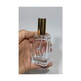 Kazan Hobi 50 ml Gold Kapaklı Cam Sprey Kolonya Şişesi, 6 Adet, PRFM-00271 - Renkli