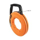 Kazan Hobi 56341 Balık Bandı Çektirme, Paslanmaz Çelik, Çift Halkalı Uçlu, Optimize Gövde ve Sap, 1/8 Inç x 240 Ayak - Çok Renkli