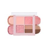 Kazan Hobi 5'li Mat ve Işıltılı Far Paleti 07 Spring Strawberries - Renkli