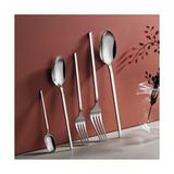 Kazan Hobi 60 Parça, 12 Kişilik Çatal Kaşık Takımı - Çok Renkli