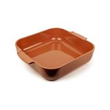 Kazan Hobi 61104 Kare Fırın Tenceresi, Alüminyum, Terakota, Kestane - Çok Renkli - 10 x 10 cm