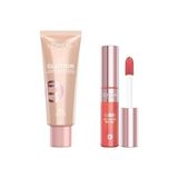 Kazan Hobi 902 Likit Highlighter ve Lumi Blush Likit Allık - Çok Renkli