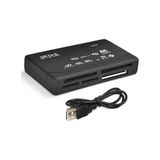 Kazan Hobi 9642 USB Hub Micro Sd Xd Mmc Ms Cf Tf Mini M2 Combo 45 cm Kart Okuyucu - Çok Renkli