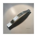 Kazan Hobi Akasya Çizgili Krom Dolap Kulpu – Alüminyum Modern Mobilya Kulpu (128 Mm; 160 Mm; 192 Mm; 224 Mm) (160 Mm), 5 Adet - Çok Renkli