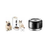 Kazan Hobi Akıllı Evcil Hayvan Seti: Nutripal 10 Ultra Otomatik Mama Makinesi (4l; Aı Besleme, 1080P Kamera) ve WF20 Pro Su Pınarı (3l, Paslanmaz Çelik, 3 Akış Modu), Kedi Besleme ve Su Seti - Çok Renkli