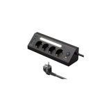 Kazan Hobi Akım Korumalı Çoklu Priz, Hızlı Şarj ve Güvenli Kullanım, 4 Priz Girişi + 2 Usb-C + 2 Usb-A Çıkışı, 2 Metre Kablo, LED Işıklı - Çok Renkli