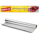 Kazan Hobi Alüminyum Folyo 15 Mt, Bpa Içermez, Dayanıklı Yapışmaz Folyo 30 cm x 15 Mt, Tavuk, Izgara, Et, Yemek, Gıda Artıklarını Saklamak Için Ideal, Mutfakta Çok Yönlü Kullanım, Yüzey Korumaya Uygun