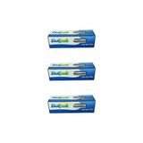 Kazan Hobi Alüminyum Folyo, 30 cm x 100 Metre, 12 Mikron, 3 Paket - 10 cm