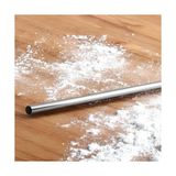 Kazan Hobi Alüminyum Silindir Yuvarlak Metal Oklava, Tekli, 49 Cm, Krom Renk - Çok Renkli - 10 x 10 cm